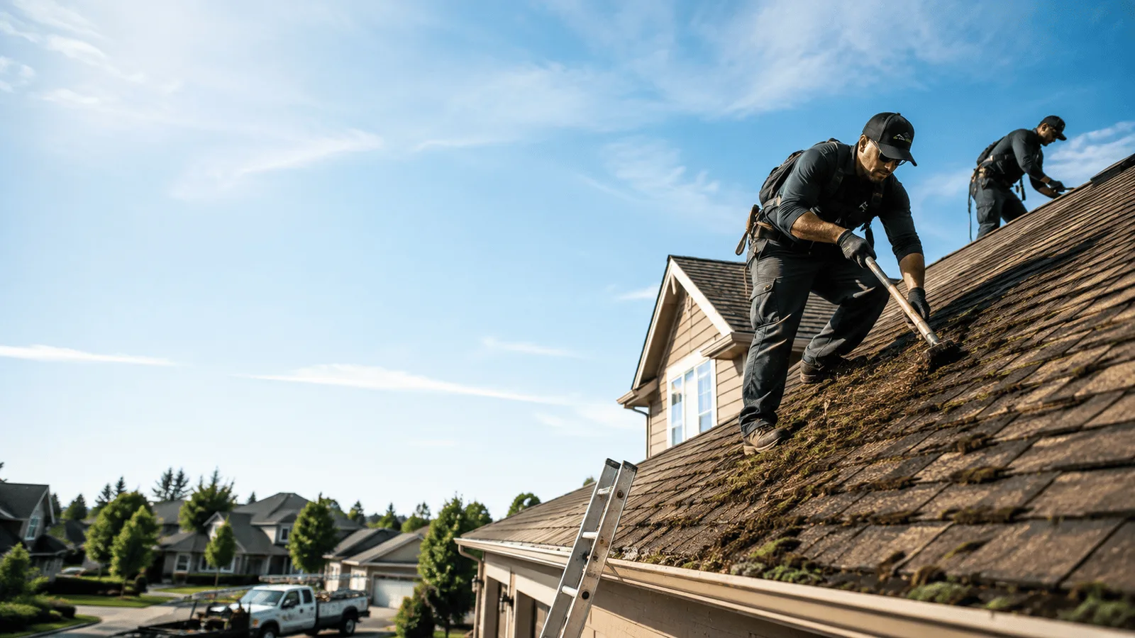 Roof Moss Removal in Burson, CA near me